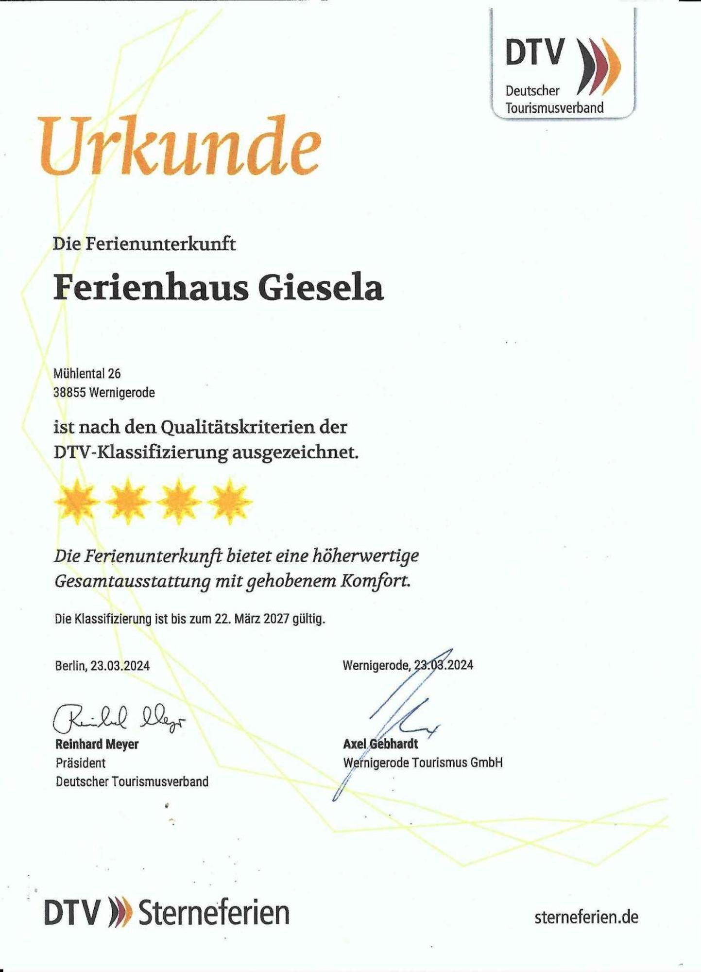 ורניגרוד Ferienhaus Giesela **** מראה חיצוני תמונה